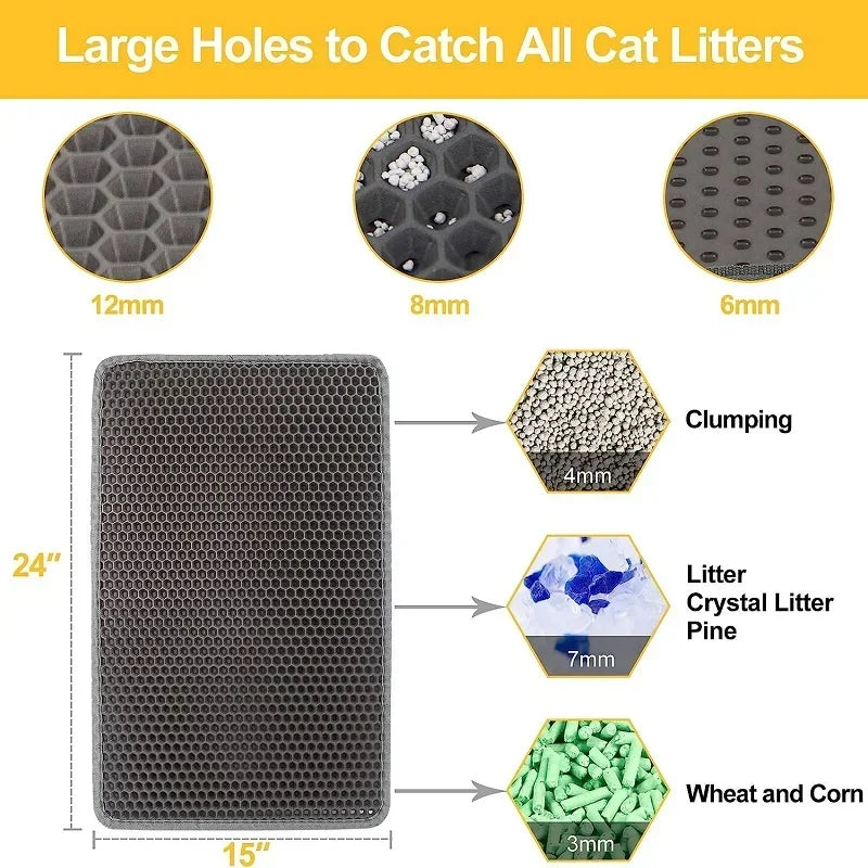 LitterLad Washable Cat Mat