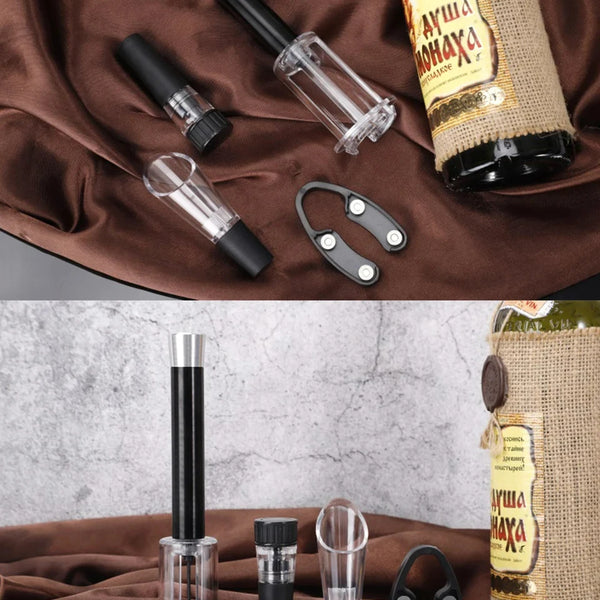 Presto Unique Air-Pump Cork Remover Set