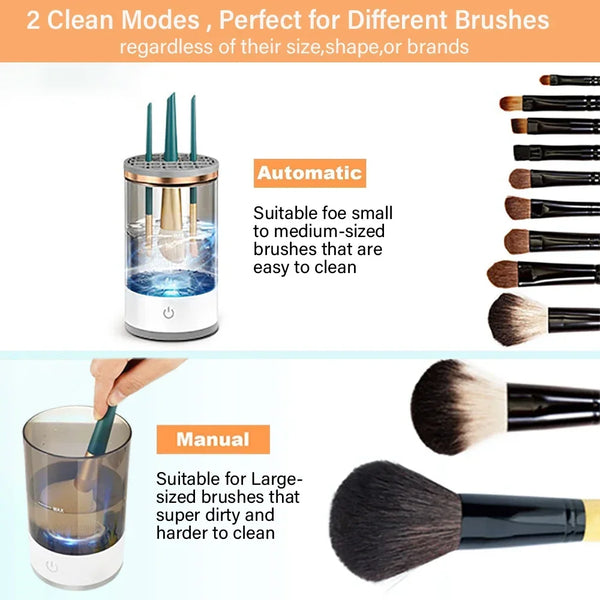 Luxebrush 3-in-1 Cleaning Station