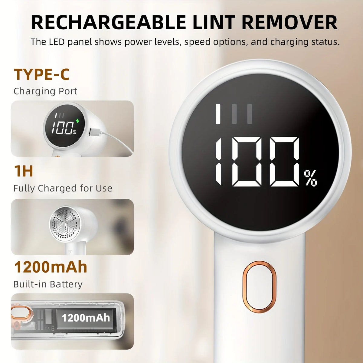 FuzzFree Electric Lint Remover